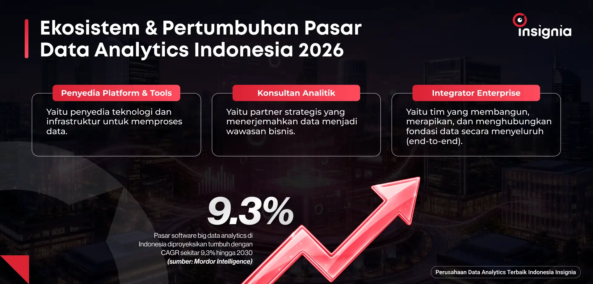 ekosistem & pertumbuhan pasar data analytics Indonesia 2026