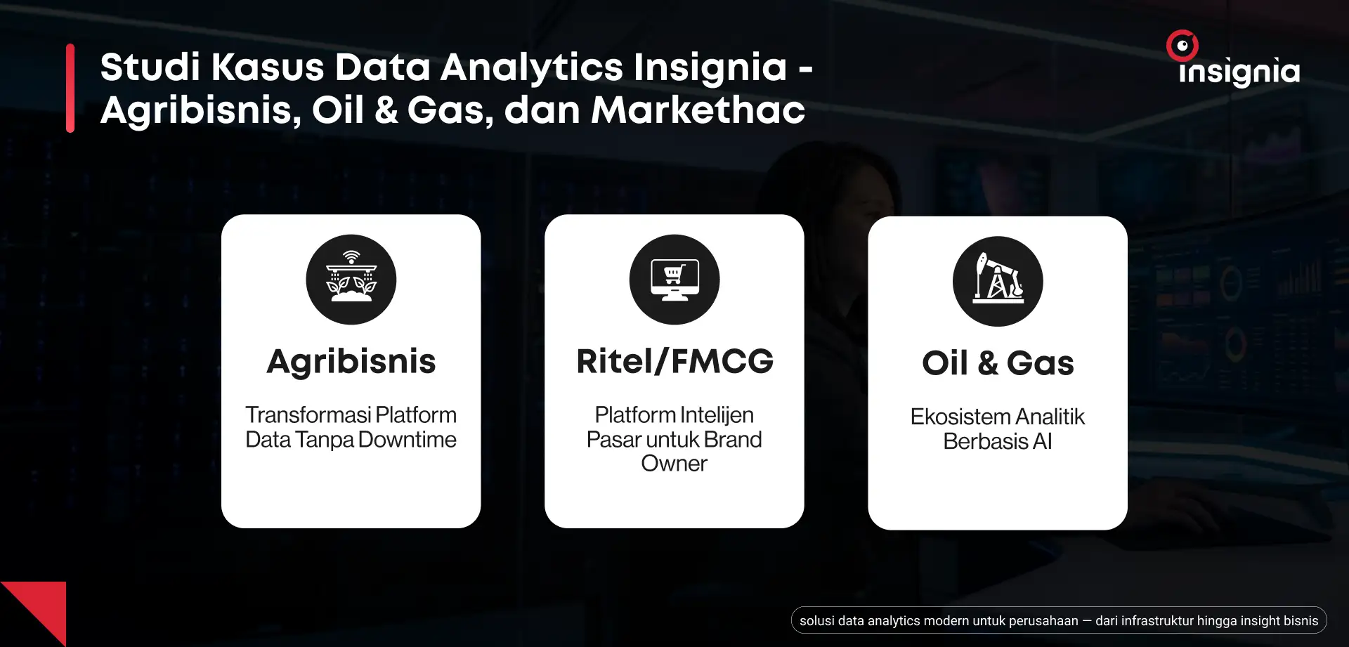studi kasus data analytics Insignia — agribisnis, oil & gas, dan Ritel