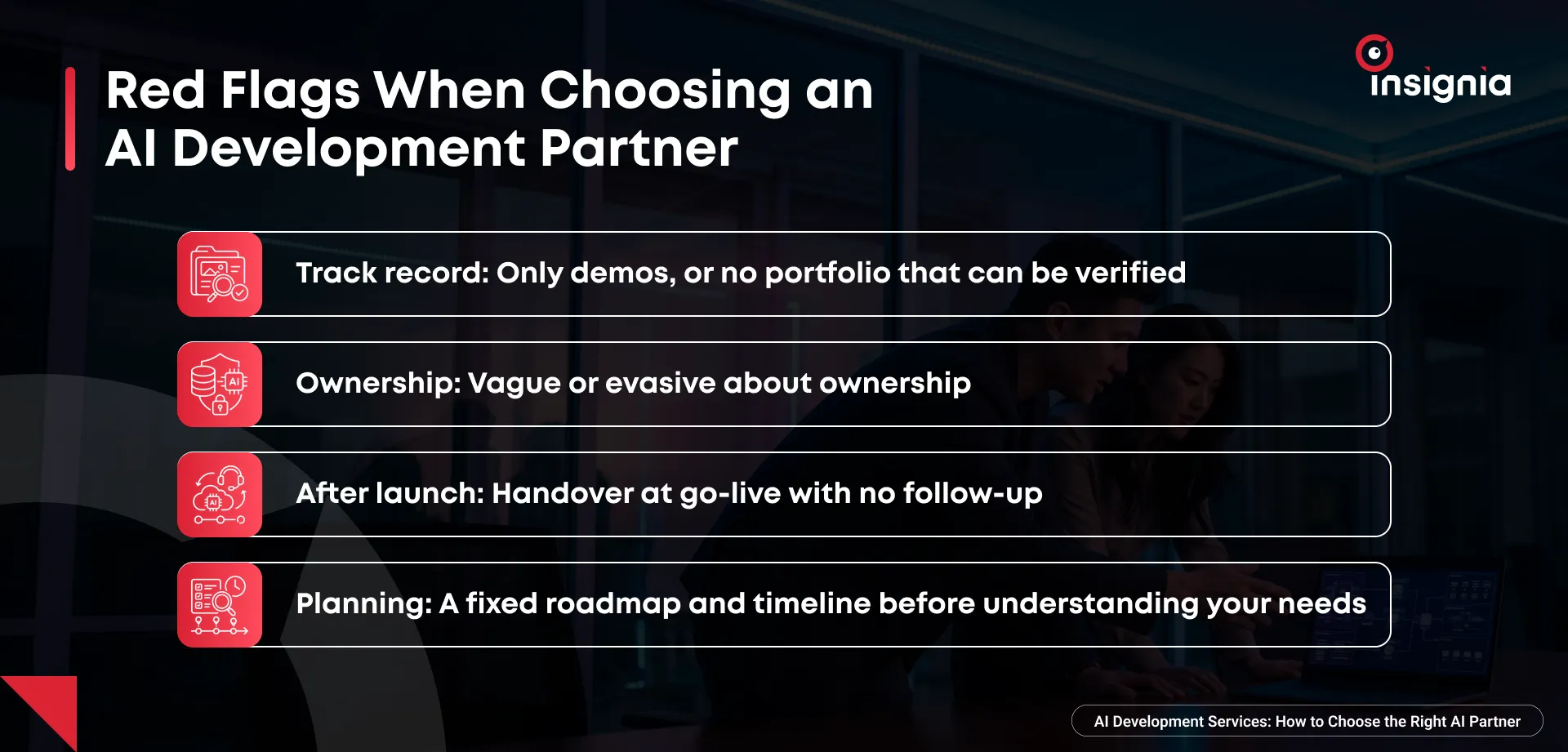 Red Flags When Choosing&nbsp; AI Development Partner