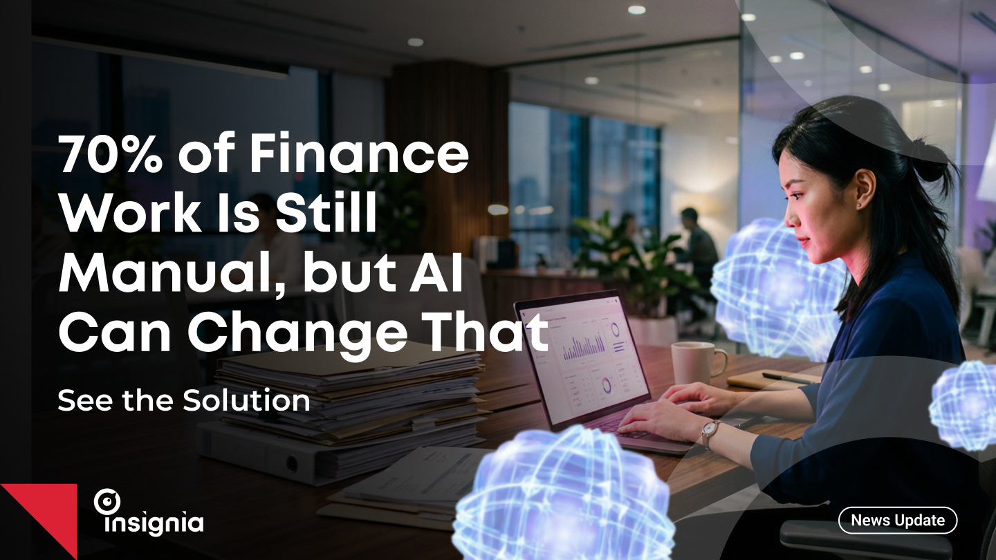 70% of Finance Work is Still Manual. Here's the AI Solution Most Companies Never Considered